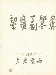 初恋了那么多年电视剧全集免费观看