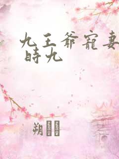 九王爷宠妻如命 时九