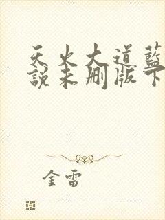 天火大道蓝绝小说未删版下载txt