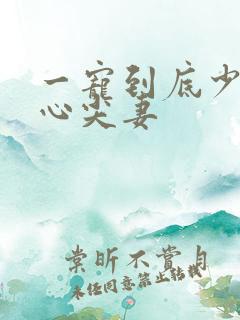 一宠到底少爷的心尖妻