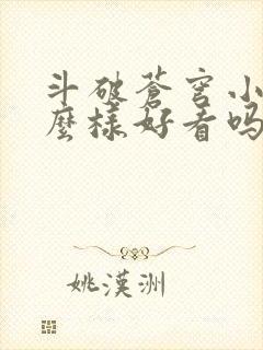 斗破苍穹小说怎么样好看吗