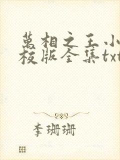 万相之王小说精校版全集txt