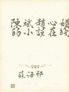 陈斌赵心媚全文的小说在线阅读