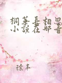 桐华长相思原著小说在哪看