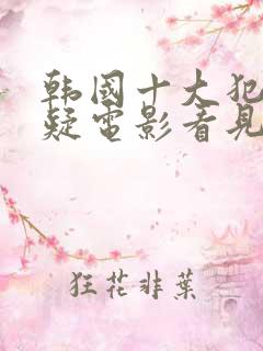 韩国十大犯罪悬疑电影看见恶魔