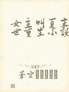 女主叫夏末的末世重生小说