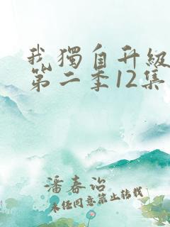 我独自升级动漫第二季12集