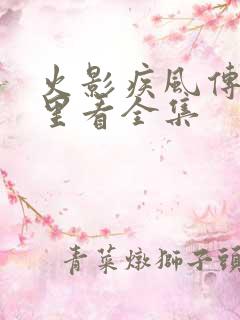 火影疾风传在哪里看全集