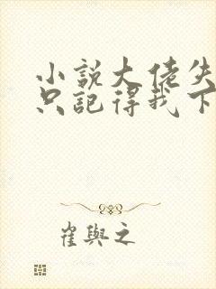 小说大佬失忆后只记得我下载