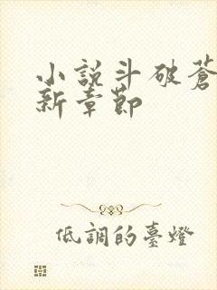 小说斗破苍穹最新章节