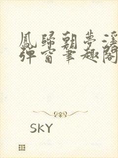 凤归朝梦溪石无弹窗笔趣阁