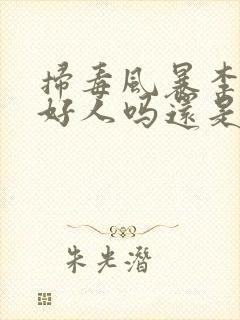 扫毒风暴李晨是好人吗还是坏人