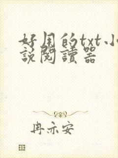 好用的txt小说阅读器