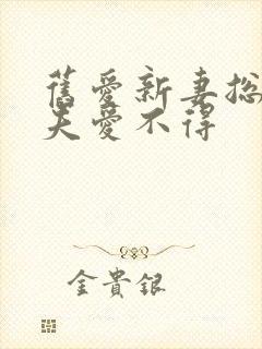 旧爱新妻总裁前夫爱不得