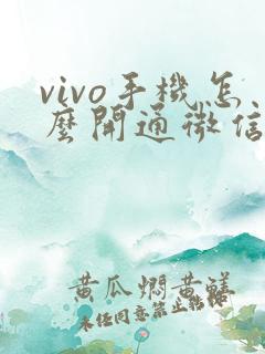 vivo手机怎么开通微信视频美颜