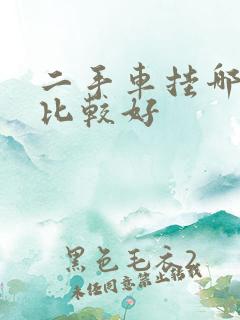 二手车挂哪里卖比较好