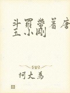 斗罗带着唐三打玉小刚