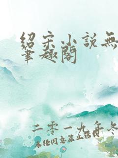 绍宋小说无删减笔趣阁