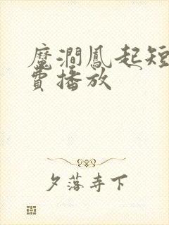 魔涧凤起短剧免费播放