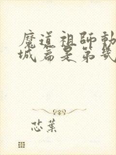 魔道祖师动漫义城篇是第几集