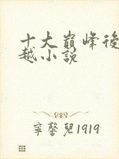 十大巅峰后宫穿越小说