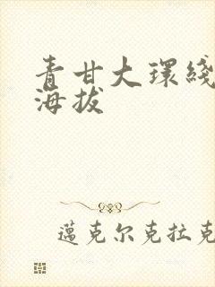 青甘大环线景点海拔