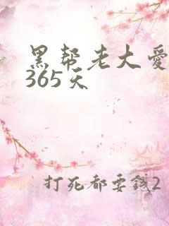 黑帮老大爱上我365天