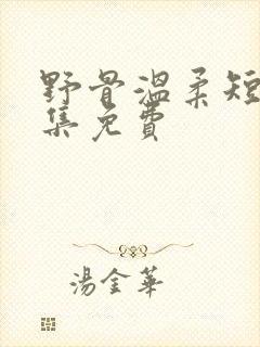 野骨温柔短剧全集免费