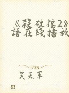 《杀破狼2》国语在线播放