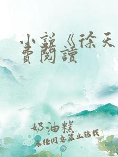 小说《徐天》免费阅读