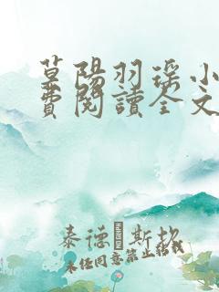 莫阳羽瑶小说免费阅读全文夏宇