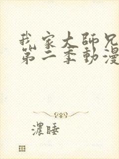 我家大师兄有坑第二季动漫免费