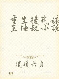 重生后我嫁给男主他叔小说