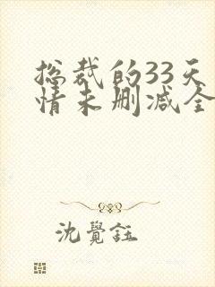 总裁的33天索情未删减全文阅读