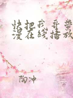 快把我哥带走动漫在线播放全集