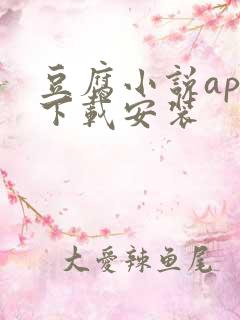 豆腐小说app下载安装