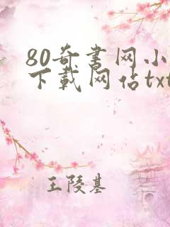 80奇书网小说下载网站txt