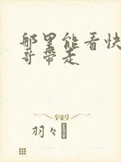 那里能看快把我哥带走