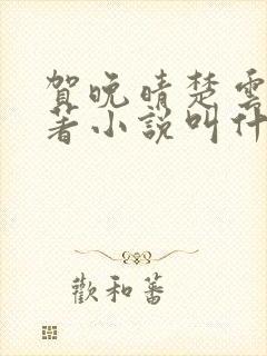 贺晚晴楚云深原著小说叫什么名字