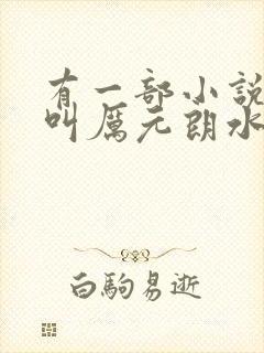 有一部小说主角叫厉元朗水婷月