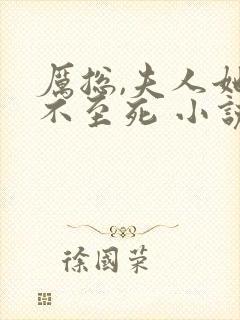 厉总,夫人她罪不至死 小说