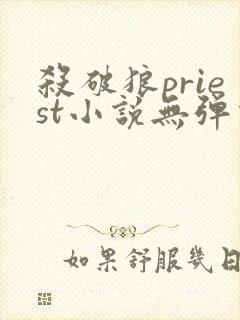 杀破狼priest小说无弹窗无广告