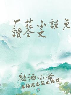 厂花小说免费阅读全文