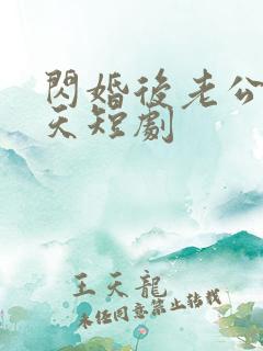 闪婚后老公宠上天短剧