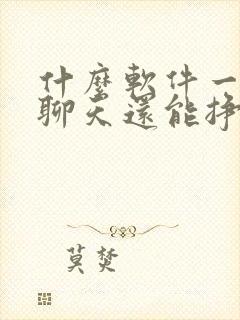 什么软件一对一聊天还能挣钱