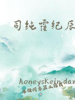 司纯霍纪辰小说