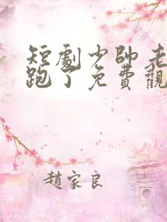 短剧少帅老婆又跑了免费观看全集