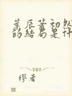 叶辰萧初然最后的结局是什么