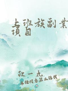 上班族副业赚钱项目