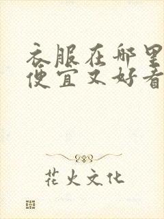 衣服在哪里买又便宜又好看